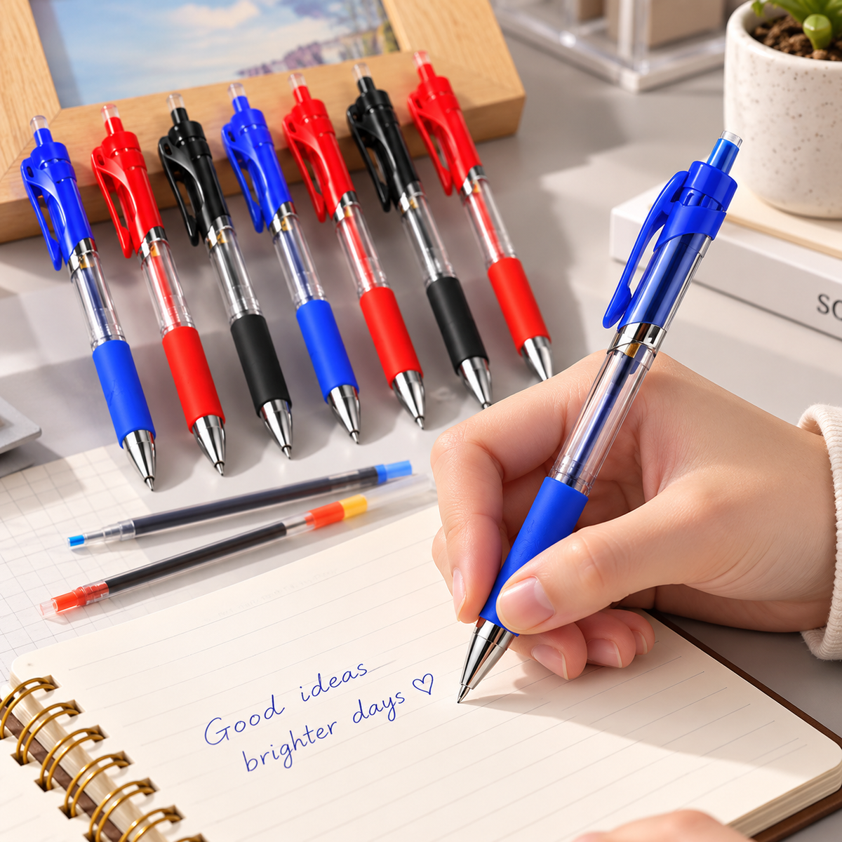 Retractable Bullet Tip Gel Pen  Copy