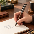 Premium Wood Barrel Ballpoint Pen  Copy